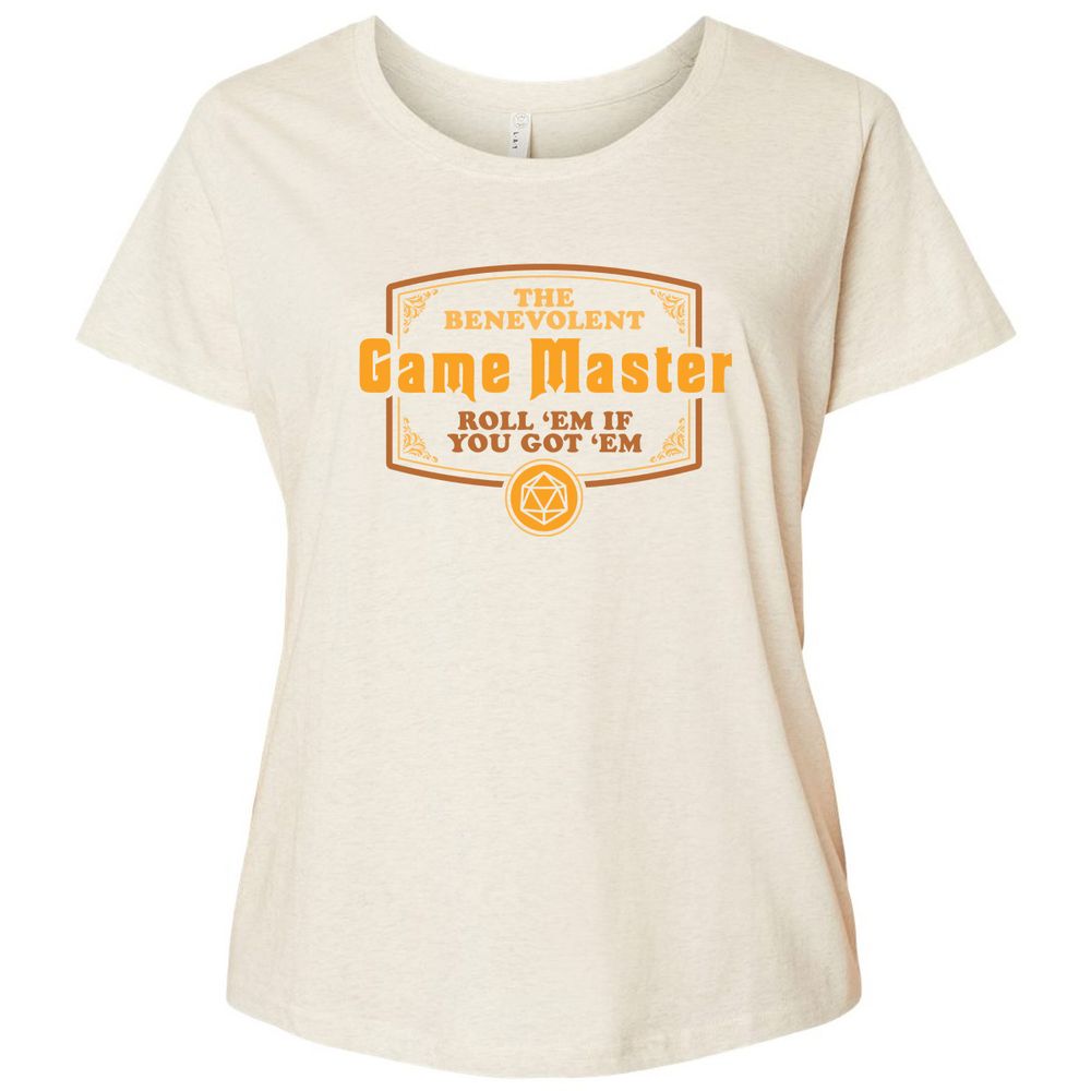 Ladies Curvy Jersey - HYM4TFEM - Natural Heather - 8