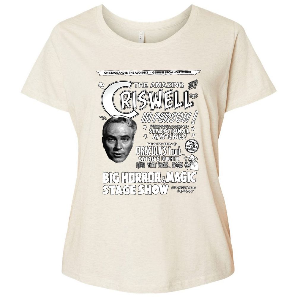 Ladies Curvy Jersey - 8GWVEZHP - Natural Heather - 8