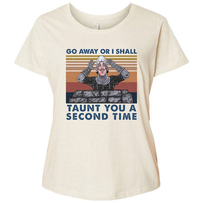 Ladies Curvy Jersey - JM5QGDVS - Natural Heather - 8