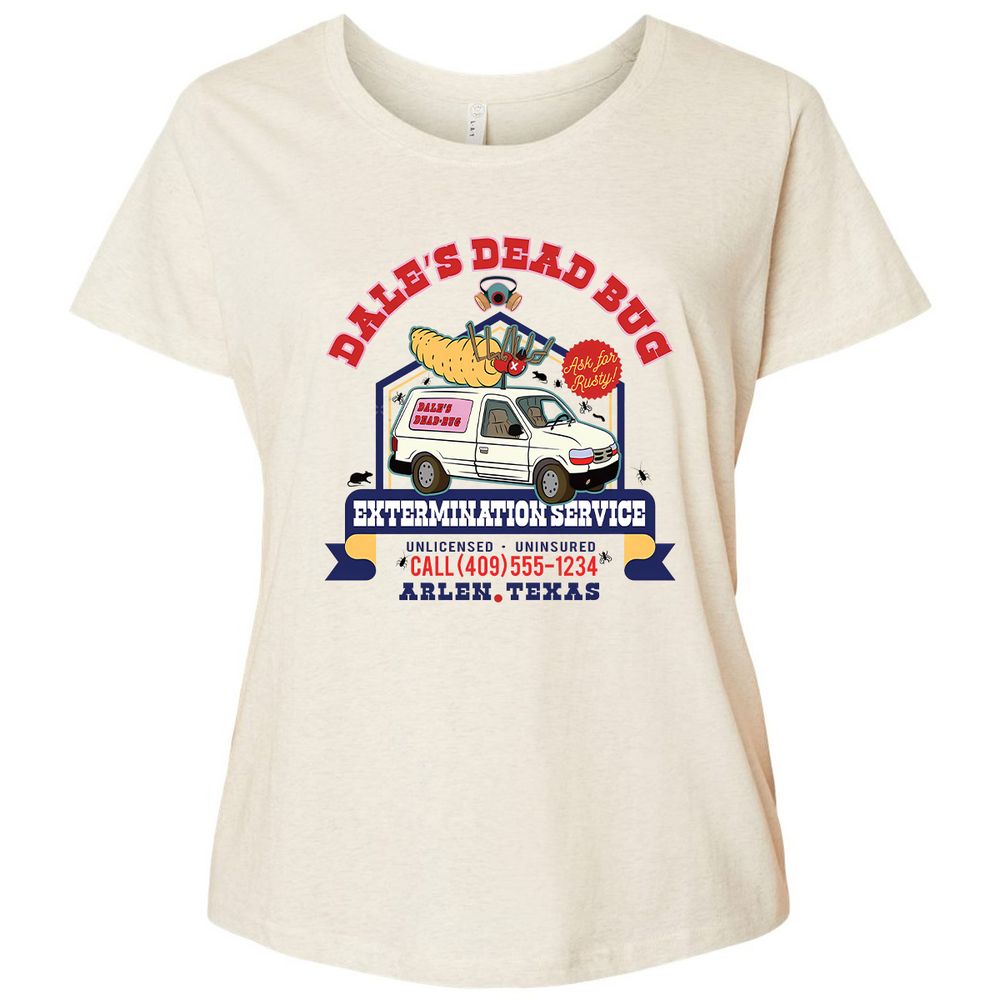 Ladies Curvy Jersey - 8WT648DM - Natural Heather - 8