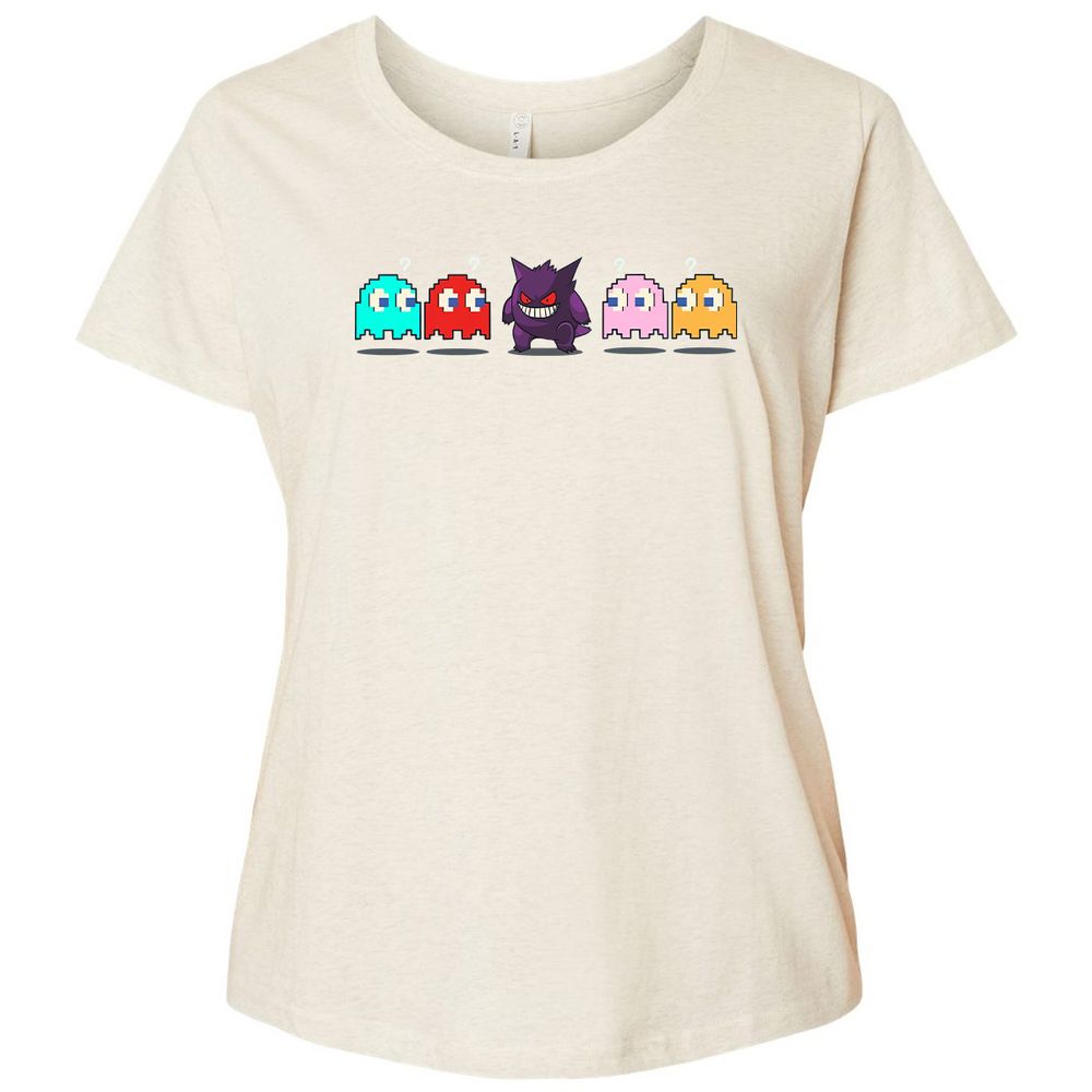 Ladies Curvy Jersey - GRB61S68 - Natural Heather - 8