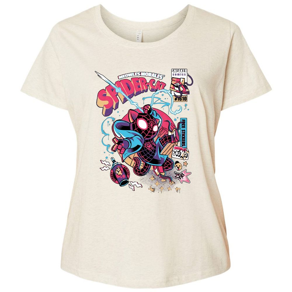 Ladies Curvy Jersey - 3C295JKH - Natural Heather - 8