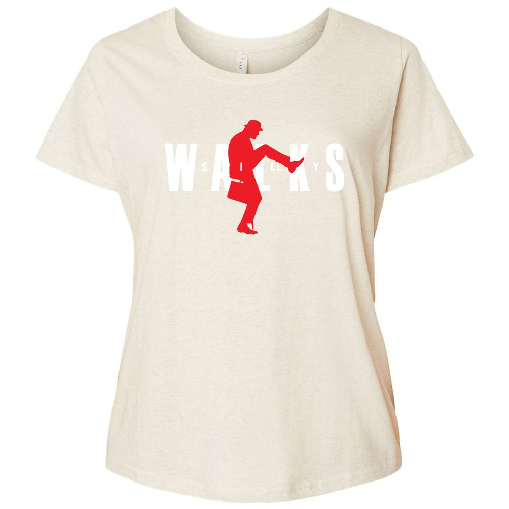 Ladies Curvy Jersey - UCG2ZL5E - Natural Heather - 8