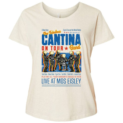 Ladies Curvy Jersey - 9VYHVBU3 - Natural Heather - 8