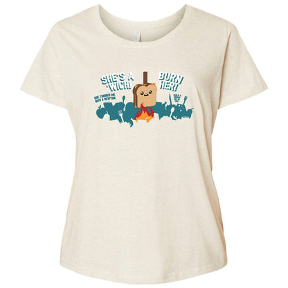 Ladies Curvy Jersey - SY5788M1 - Natural Heather - 8