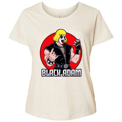 Ladies Curvy Jersey - NE2VP6NH - Natural Heather - 8