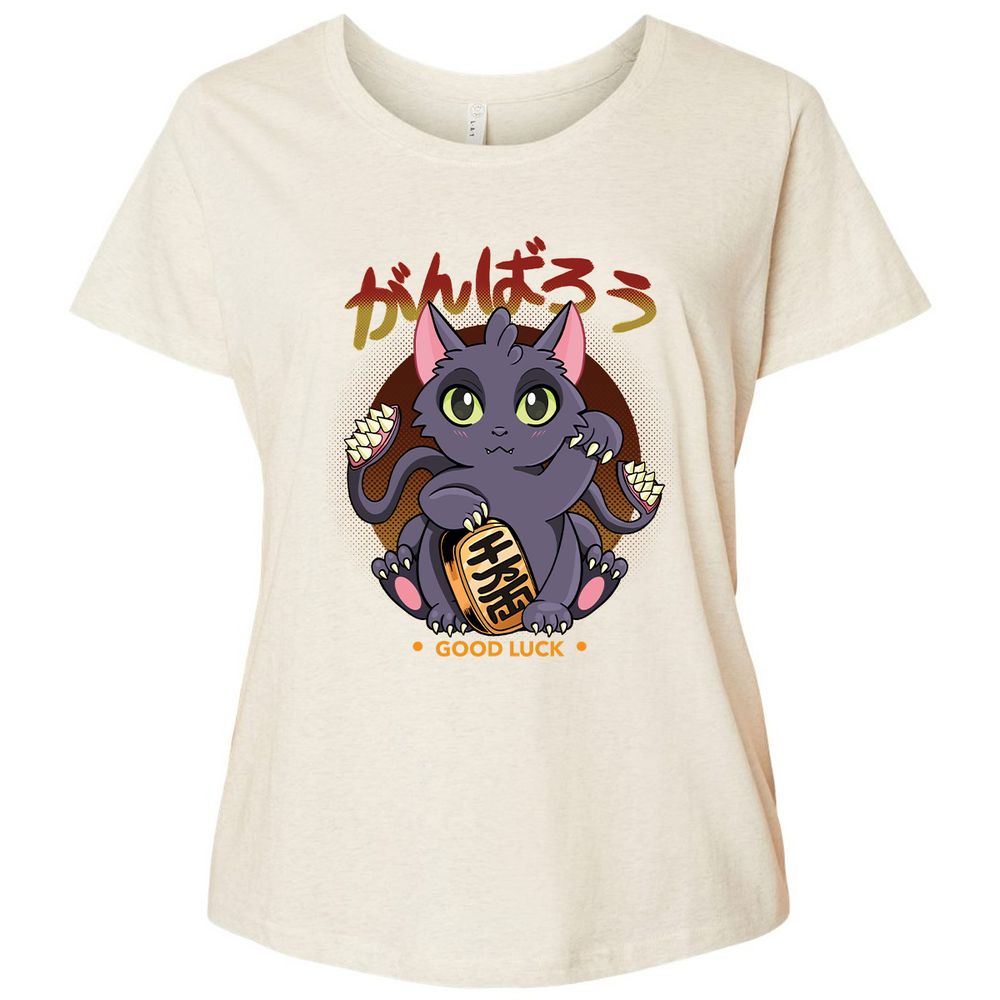 Ladies Curvy Jersey - 3UEN6UP7 - Natural Heather - 8