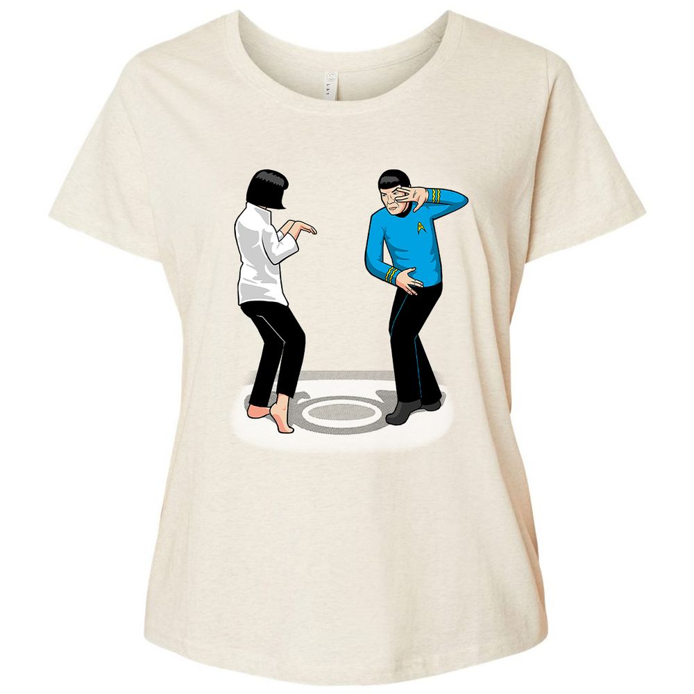 Ladies Curvy Jersey - QJUCVM3B - Natural Heather - 8