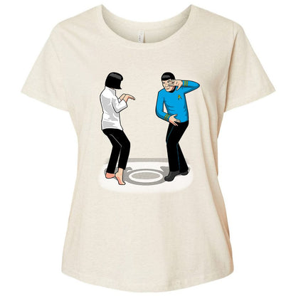 Ladies Curvy Jersey - QJUCVM3B - Natural Heather - 8