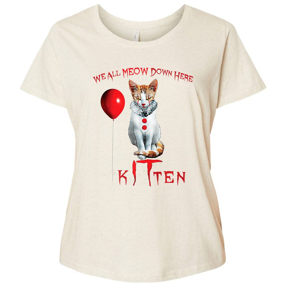 Ladies Curvy Jersey - F67F861G - Natural Heather - 8