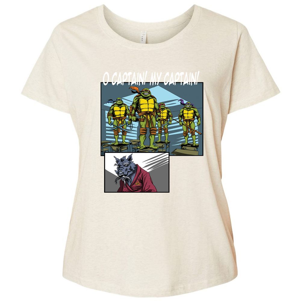 Ladies Curvy Jersey - UYETKGD5 - Natural Heather - 8