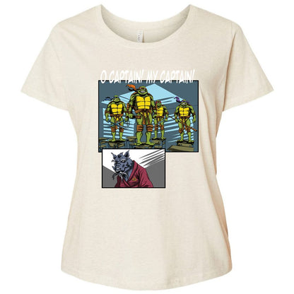 Ladies Curvy Jersey - UYETKGD5 - Natural Heather - 8