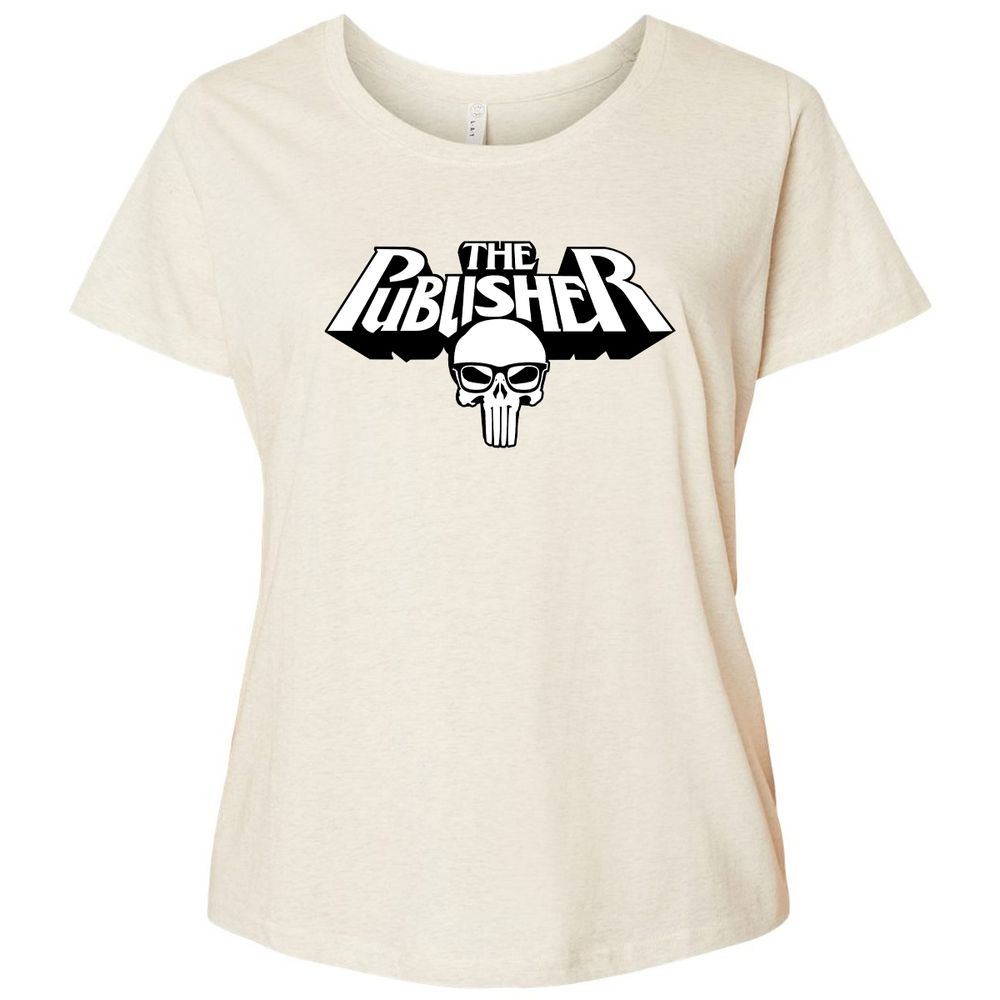 Ladies Curvy Jersey - CQSGX4U9 - Natural Heather - 8