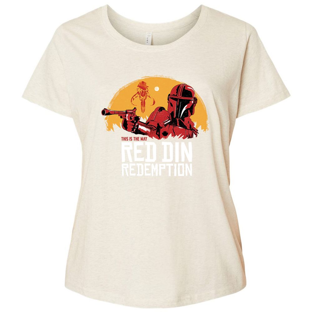 Ladies Curvy Jersey - RZECS984 - Natural Heather - 8