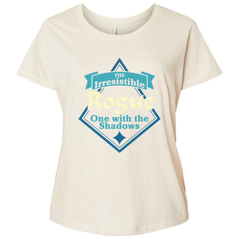 Ladies Curvy Jersey - 5DS191GF - Natural Heather - 8