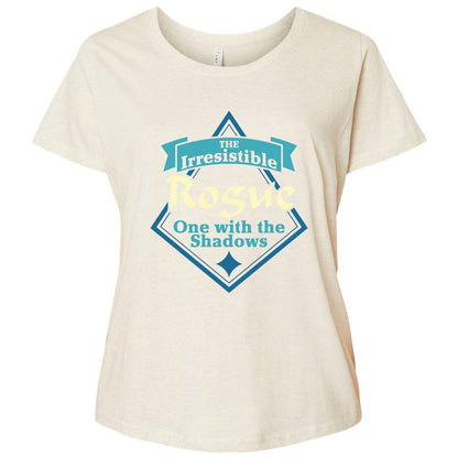 Ladies Curvy Jersey - 5DS191GF - Natural Heather - 8