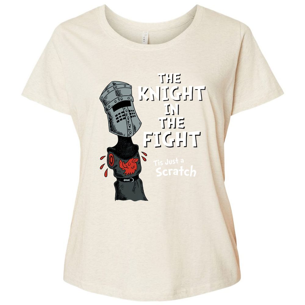 Ladies Curvy Jersey - 3E1XWWLW - Natural Heather - 8