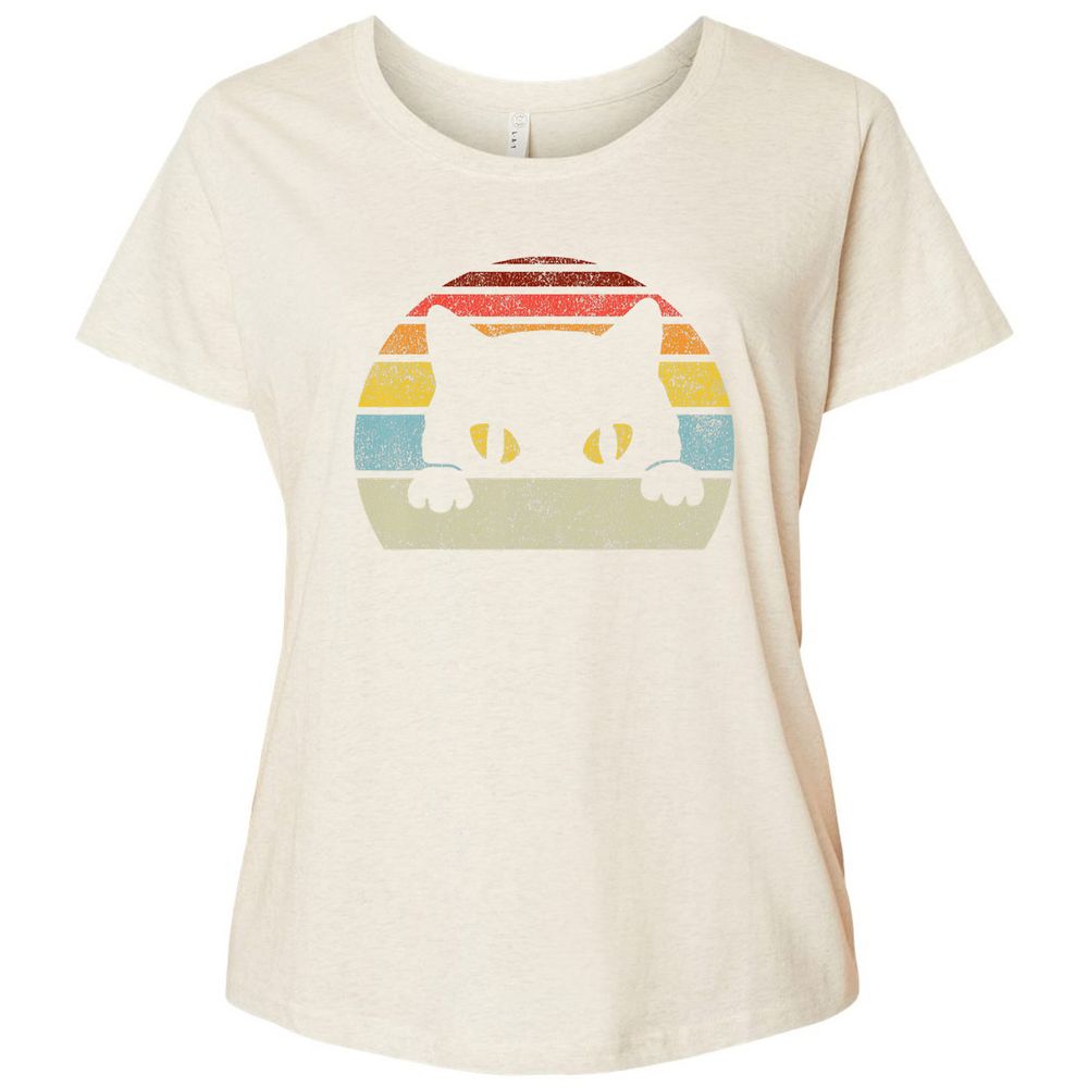 Ladies Curvy Jersey - HKJAS29N - Natural Heather - 8