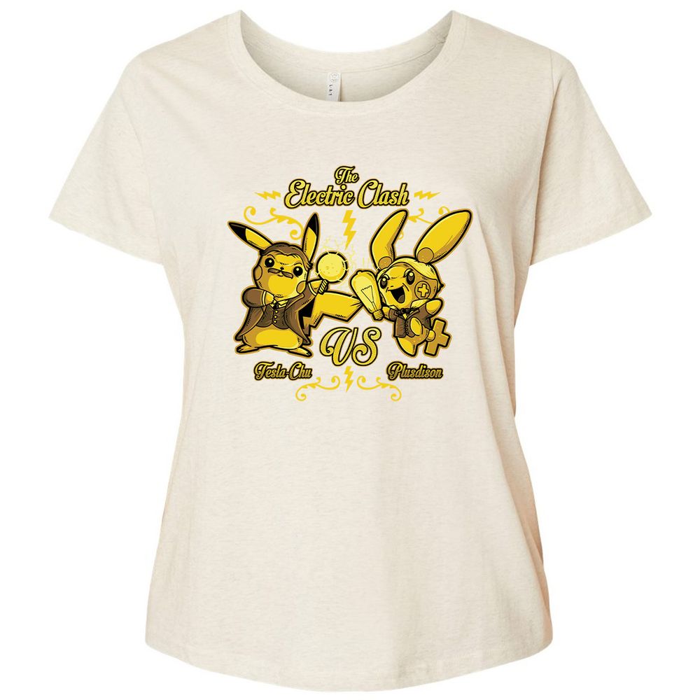 Ladies Curvy Jersey - DEJX1F2V - Natural Heather - 8