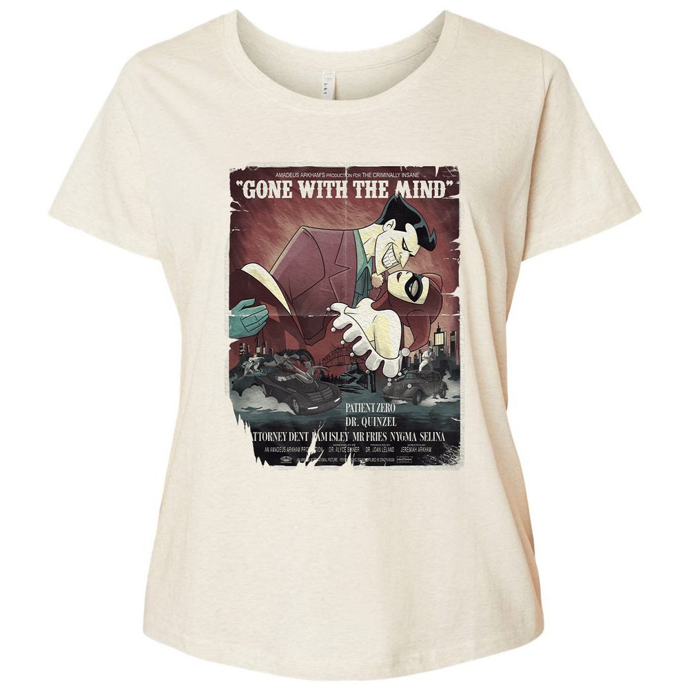 Ladies Curvy Jersey - TW8PPEKZ - Natural Heather - 8