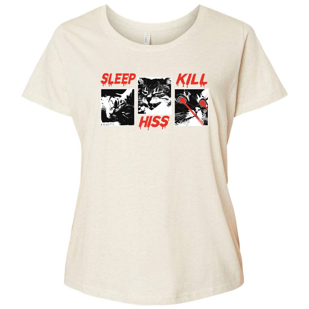 Ladies Curvy Jersey - ND9H7HSJ - Natural Heather - 8