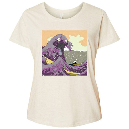 Ladies Curvy Jersey - 9D15JCWR - Natural Heather - 8