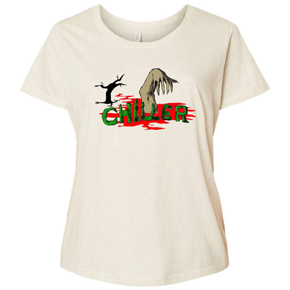 Ladies Curvy Jersey - 26YK6JHK - Natural Heather - 8