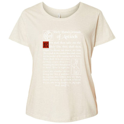 Ladies Curvy Jersey - 2Q3K5831 - Natural Heather - 8