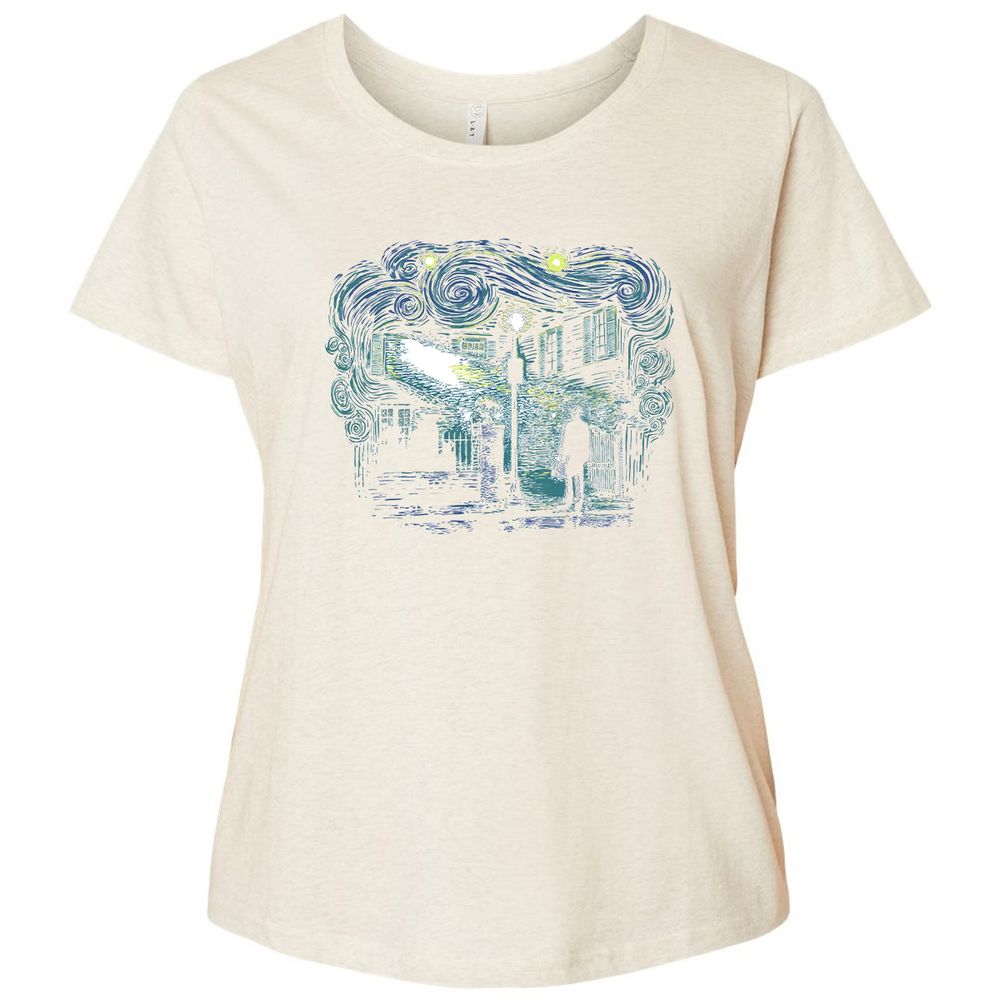 Ladies Curvy Jersey - FFCPATVF - Natural Heather - 8