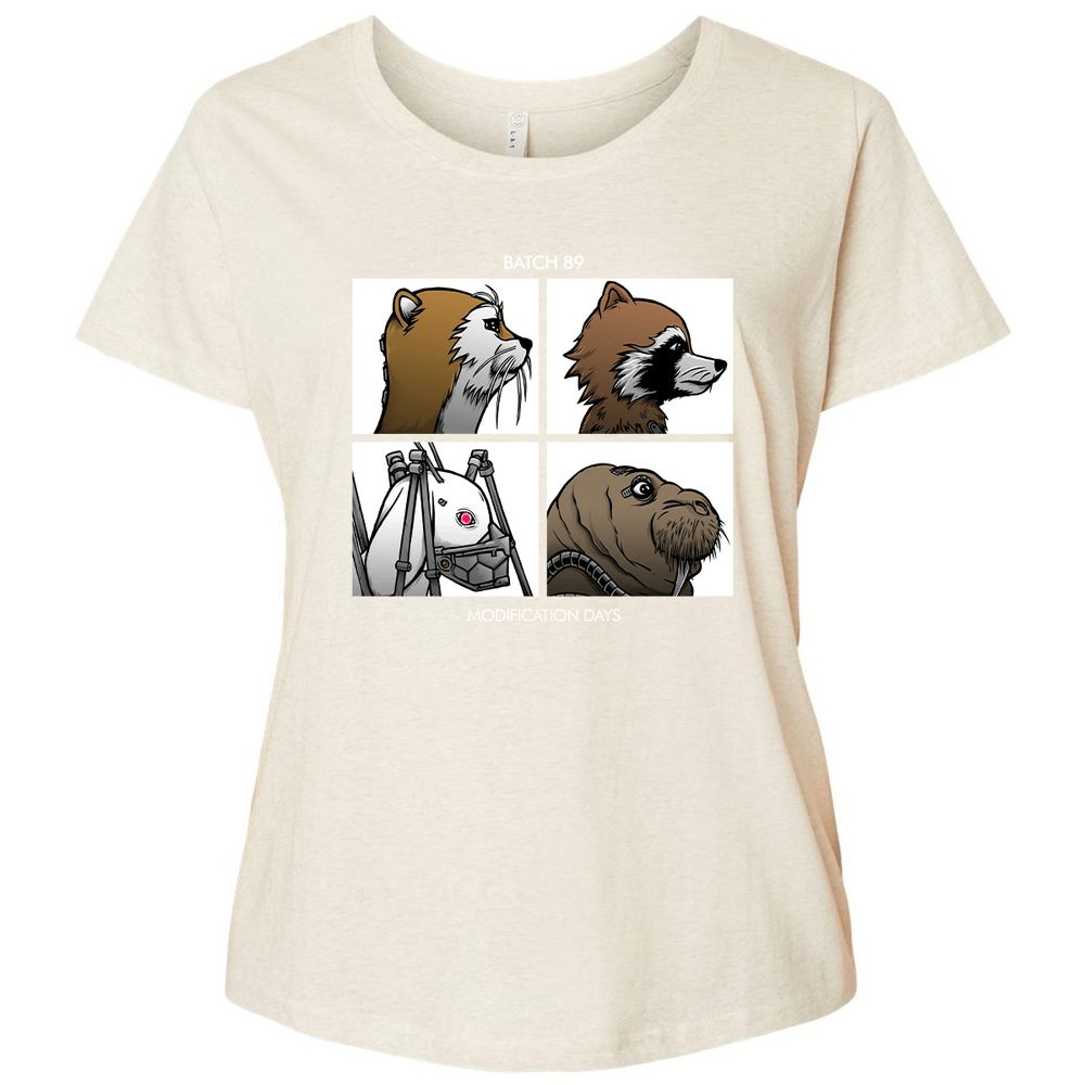 Ladies Curvy Jersey - QEYFZ5SB - Natural Heather - 8