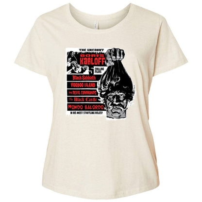 Ladies Curvy Jersey - NHSVWNDC - Natural Heather - 8