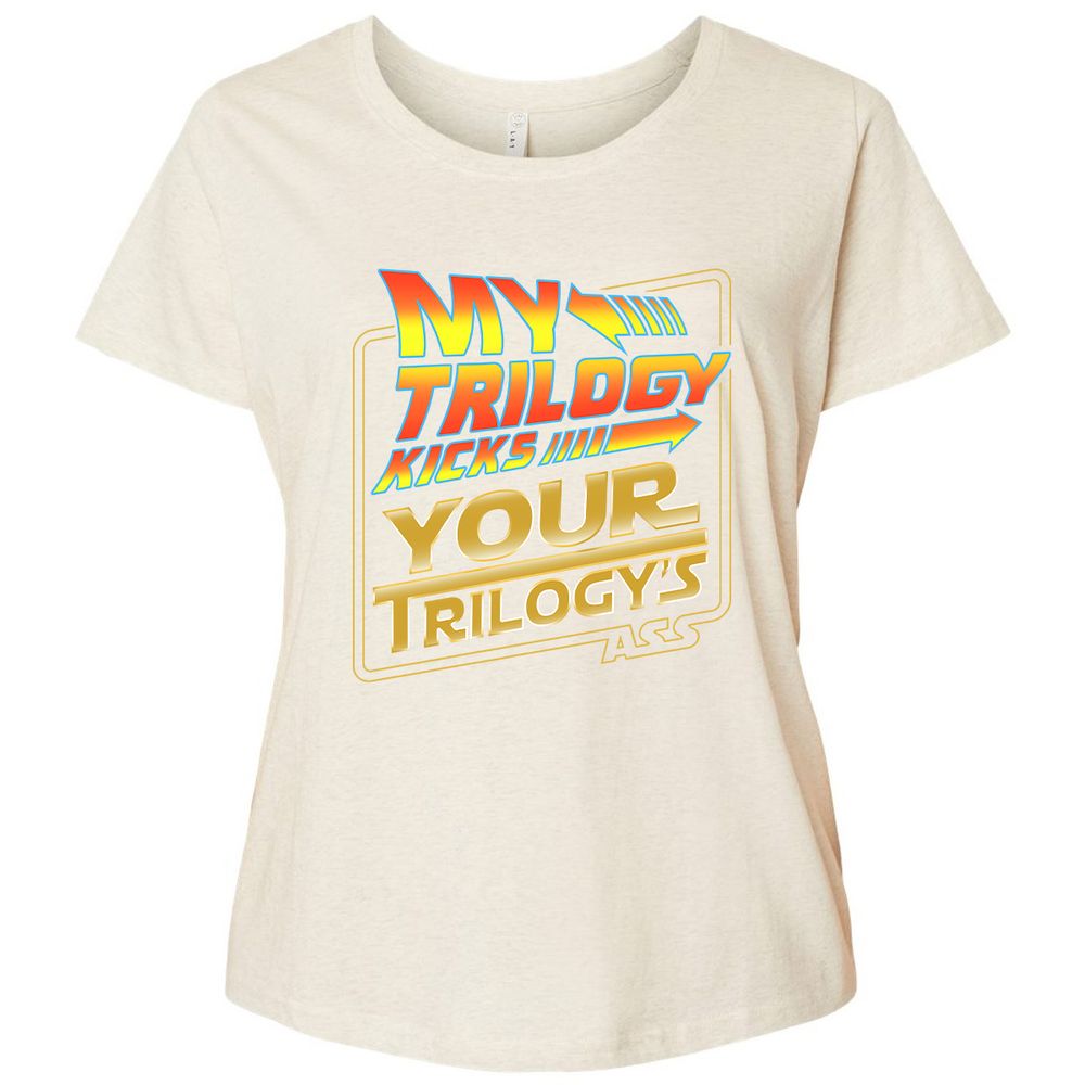 Ladies Curvy Jersey - 7REU9UM4 - Natural Heather - 8