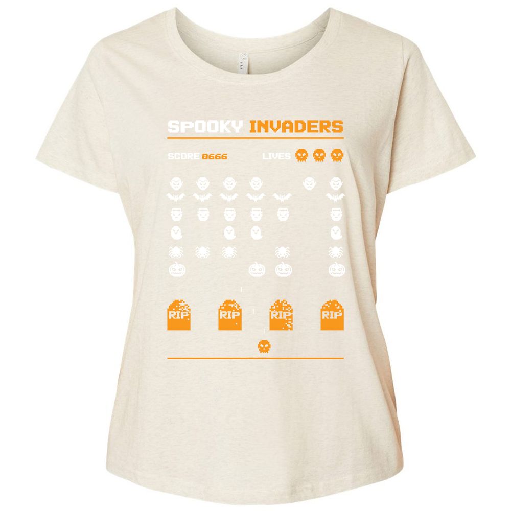 Ladies Curvy Jersey - LQJCWNRS - Natural Heather - 8