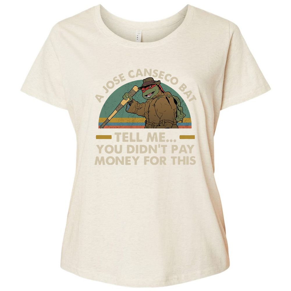 Ladies Curvy Jersey - 27P7LU4U - Natural Heather - 8