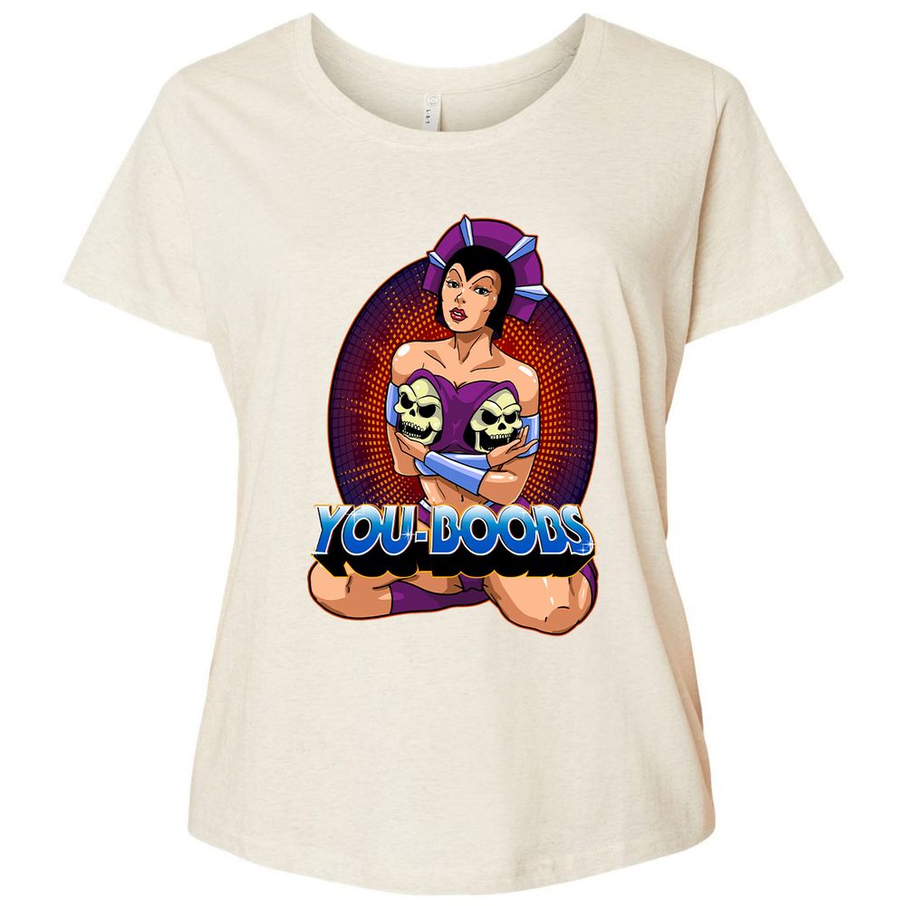 Ladies Curvy Jersey - TYRVNN17 - Natural Heather - 8