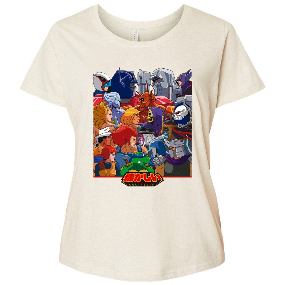 Ladies Curvy Jersey - QPJLQQYC - Natural Heather - 8