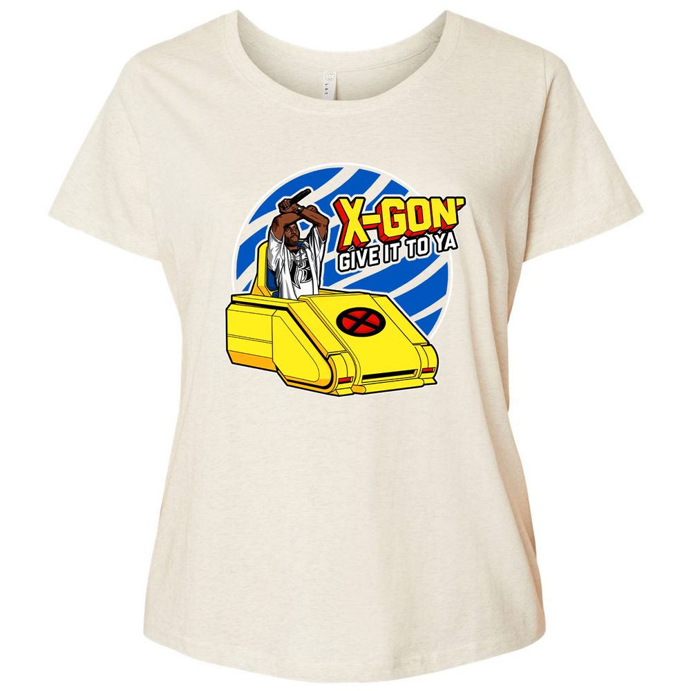 Ladies Curvy Jersey - D4K1A834 - Natural Heather - 8