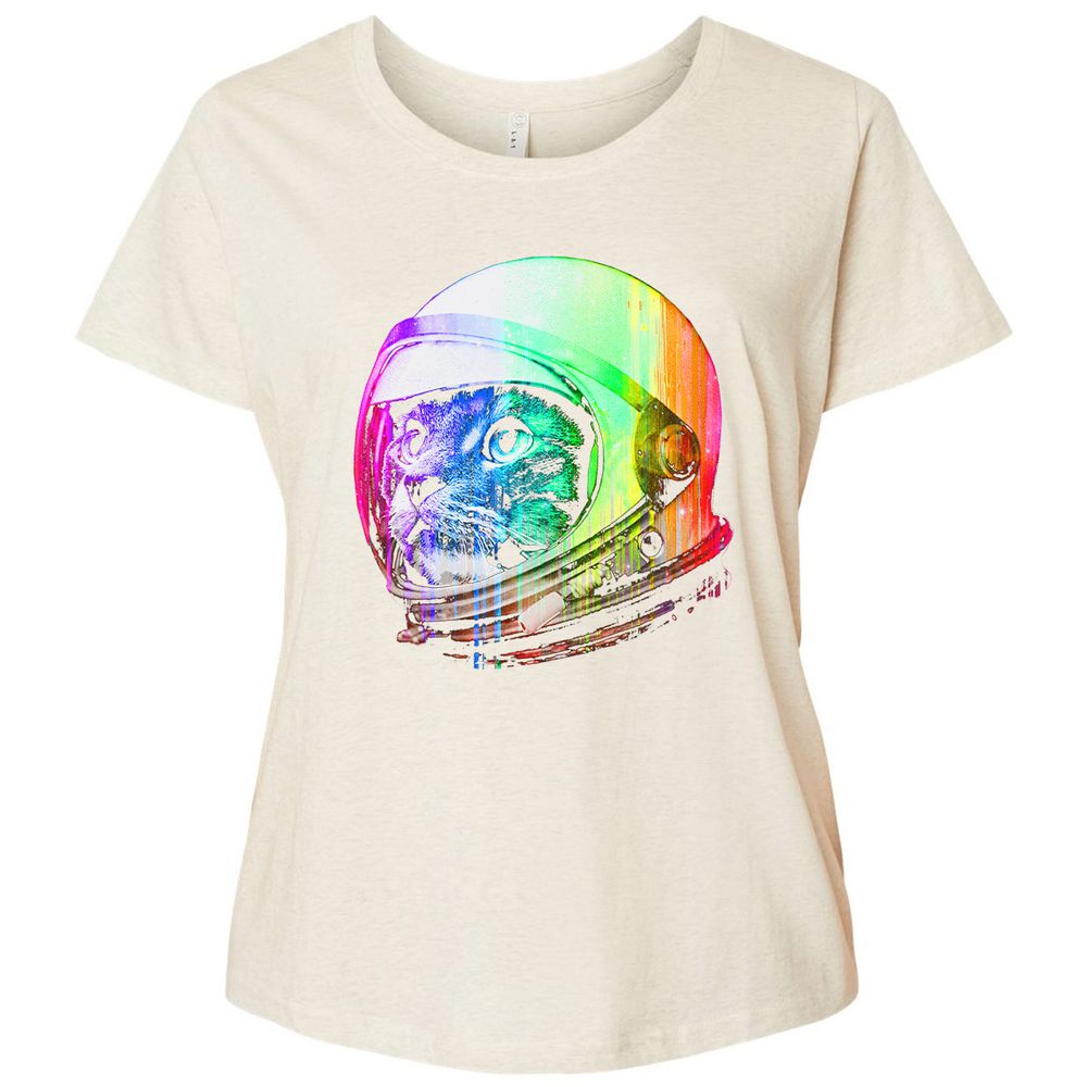 Ladies Curvy Jersey - MAFCL93P - Natural Heather - 8