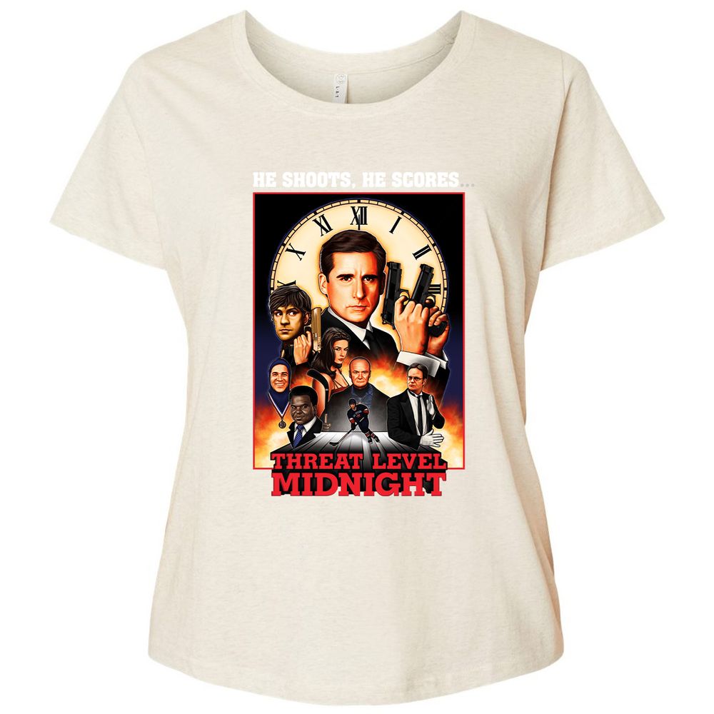 Ladies Curvy Jersey - Z8LWLWB4 - Natural Heather - 8