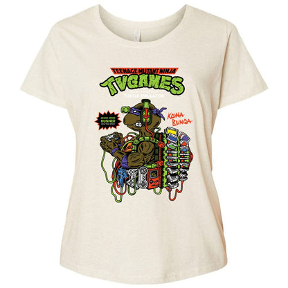 Ladies Curvy Jersey - XJS6AKEJ - Natural Heather - 8