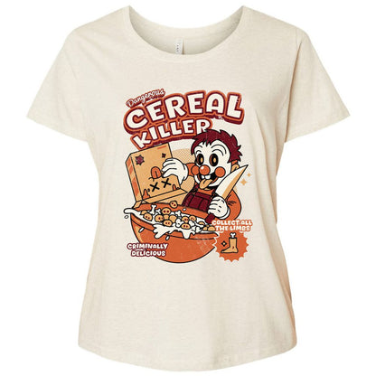 Ladies Curvy Jersey - 1V7FS5U6 - Natural Heather - 8