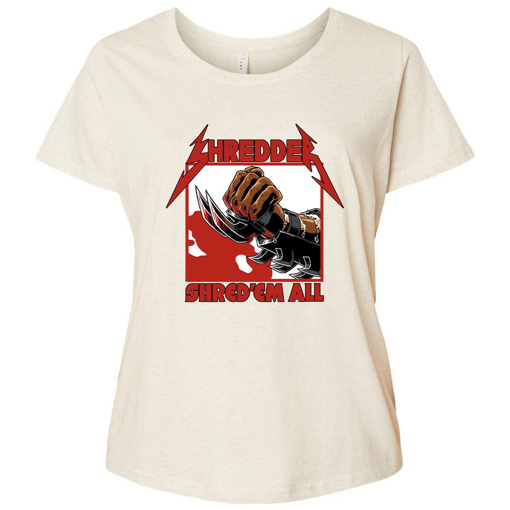 Ladies Curvy Jersey - X9RNMBTH - Natural Heather - 8