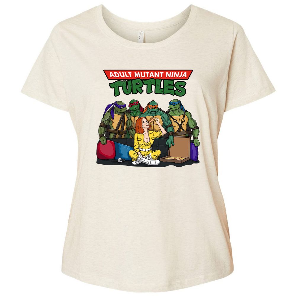 Ladies Curvy Jersey - P2T5Z6BS - Natural Heather - 8