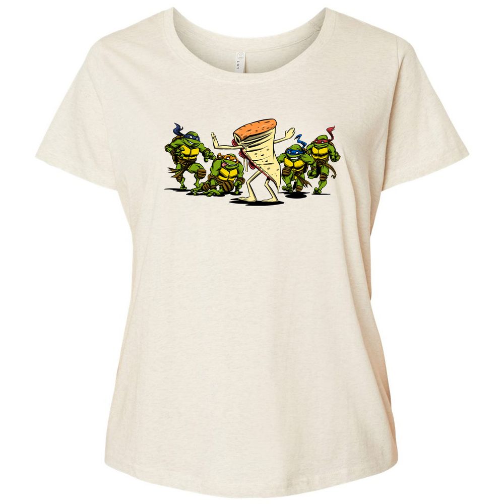 Ladies Curvy Jersey - 95EWB9LB - Natural Heather - 8