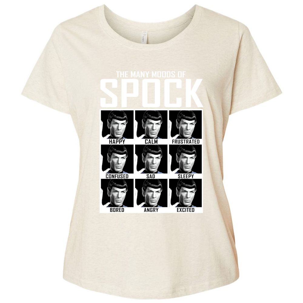 Ladies Curvy Jersey - AELQUUWZ - Natural Heather - 8