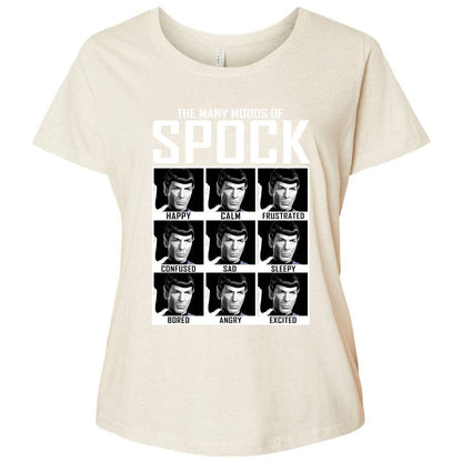 Ladies Curvy Jersey - AELQUUWZ - Natural Heather - 8