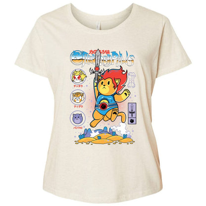 Ladies Curvy Jersey - AKNKJWJE - Natural Heather - 8