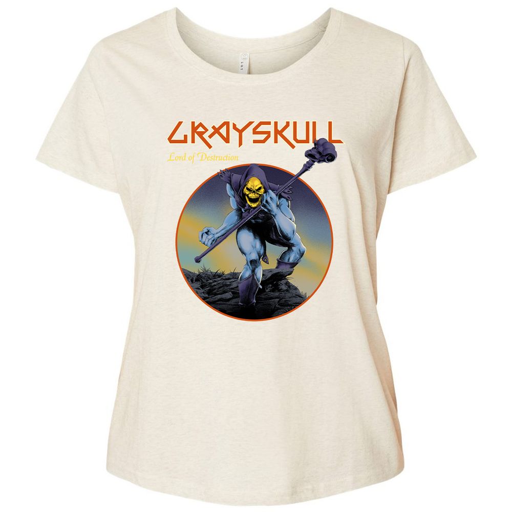 Ladies Curvy Jersey - MKT4P1XE - Natural Heather - 8