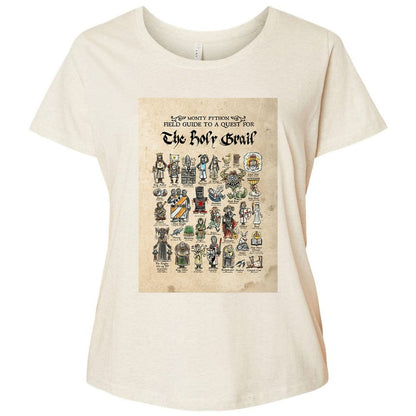 Ladies Curvy Jersey - XUR13TU6 - Natural Heather - 8