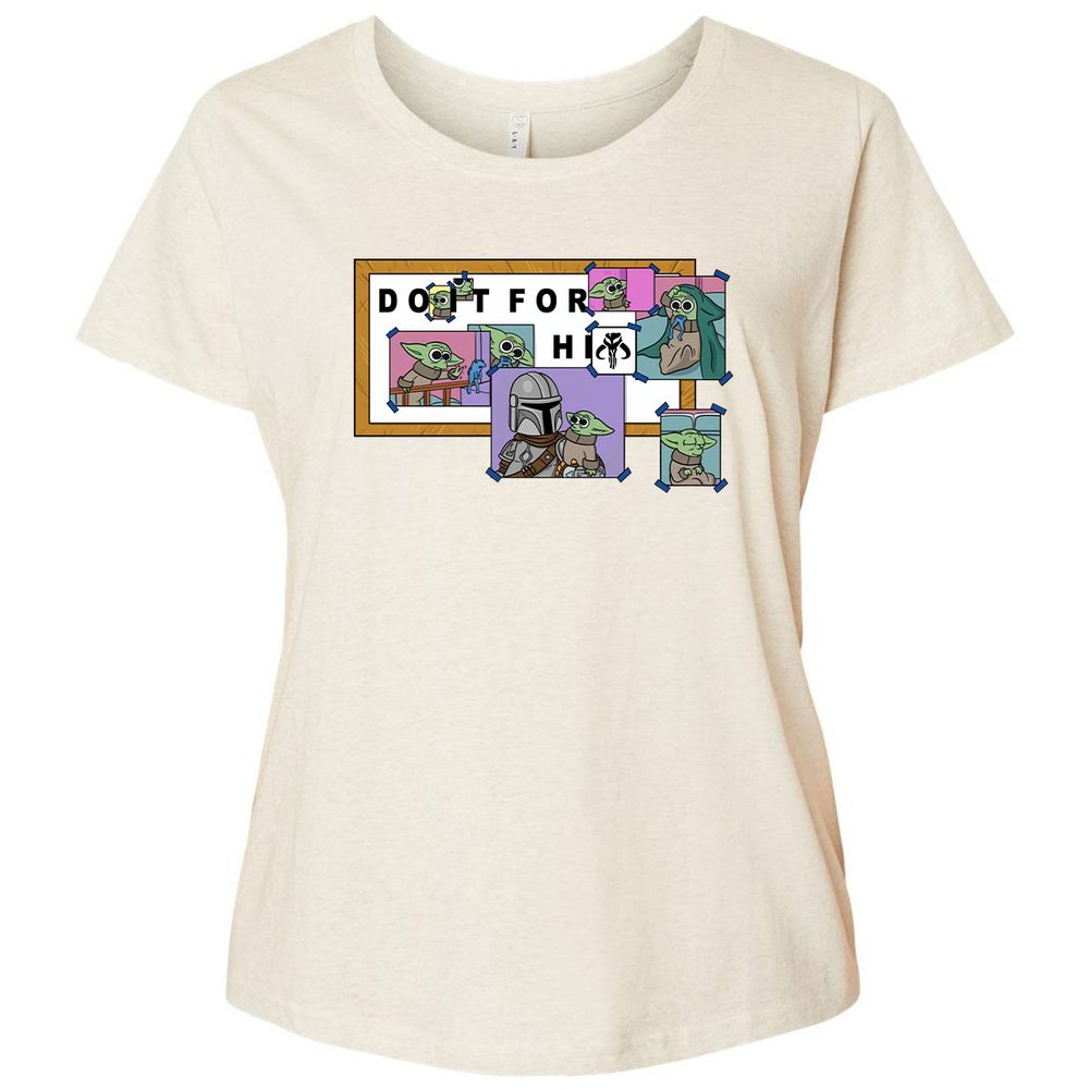 Ladies Curvy Jersey - XLLQV2WQ - Natural Heather - 8